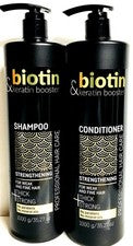 Champú y acondicionador fortalecedor de biotina y queratina 35,27 fl oz cada uno