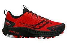 Talla 11 - Negro Hombre Run x Saucony Ride TR2 Rojo Negro - Totalmente Nuevo Con Caja