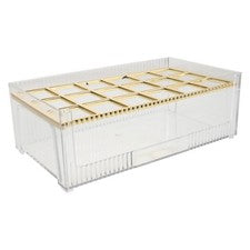 Organizador de Maquillaje para Lápices Labiales Estuche Belleza Brillo Contenedor de Almacenamiento
