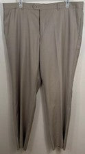 Pantalones de vestir SAGGIO Italia caqui para hombre ESTILO M62f 44W necesitan adaptarse a tu estilo