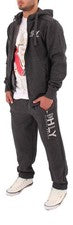 Chándal HLY Para Hombre Calce Suelto Pesado Gris Carbón Talla S ÚLTIMA PIEZA Mezcla de Algodón