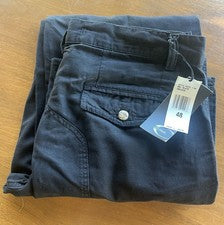 Pantalón Para Hombre JUST CAVALLI Negro Italiano Talla 48 Hecho en Italia 100% Algodón