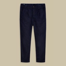 Pantalones de lona orgánicos Kings of Indigo Aldrich para hombre W38/L33 enjuague oscuro nuevos con etiquetas #genial