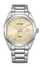 Reloj de cuarzo para hombre CITIZEN BI5110-54B esfera dorada acero inoxidable