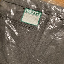 Pantalones de vestir Haband estilo #026 nuevos con etiquetas grises para hombre W 38” L 32”
