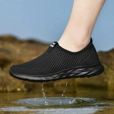 Zapatillas deportivas informales sin cordones para hombre para correr gimnasio caminar