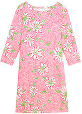 Vestido sin mangas para mujer - Vestido midi floral estampado - Grande - Verde rosa brillante