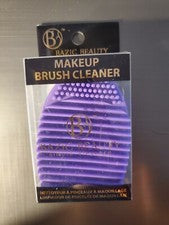 Limpiador de brochas de maquillaje BAZIC BEAUTY PÚRPURA 723974 ¡NUEVO EN PAQUETE! ¡ENVÍO GRATUITO!