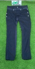 Moda Pantalón Gótico/Jeans Góticos Punk Cyber Chain Rock Negro Algodón Pantalones