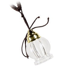 Glass Perfume Vial Pendant Charms Aromatherapy Essential Oil Diffuser Necklace