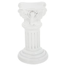1 pieza pilar romano adorno hogar decoración artística creativa resina estatua blanca