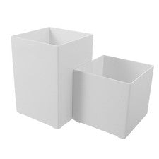 Contenedor con soporte para palillos de cocina de 2 piezas, 5,12" y 3,54" de alto, soporte para utensilios para