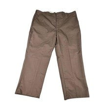Pantalones de trabajo Red Kap para hombre 46x29 bronceado/caqui uniforme ropa de trabajo industrial nuevos sin etiquetas