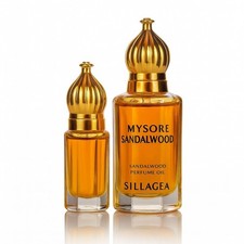 Aceite de perfume de sándalo Mysore 3/6/12 ml pura auténtica sandalia india orgánica