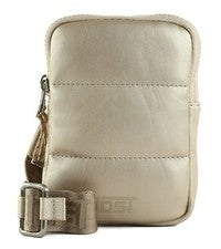 Bolso bandolera JOST Kaarina Pouch Light Silver beige nuevo