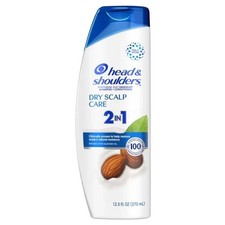 Champú + acondicionador cabeza y hombros 2 en 1 cuidado del cuero cabelludo seco 12,5 OZ