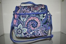 Bandolera Vera Bradley Almuerzo Floral Remolinos 50716-23432 Púrpura/Multicolor Nueva con Etiquetas