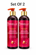 CONJUNTO de 2 acondicionadores de miel de granada Mielle 12 oz cuidado hidratante de rizos