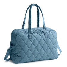 Bolso de Lona de Viaje Vera Bradley XL Piedra Azul Nuevo con Etiquetas Extra Grande