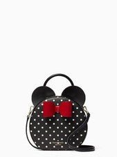 Bandolera/bolso de mano Kate Spade X Disney Minnie Mouse cantimplora K4641 ¡NUEVO!