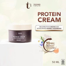Crema Proteica Makarizo 50 ml Acondicionador Sin Encrespamiento Cuidado del Cabello Anti Frizz