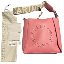 Bolso de Hombro Stella McCartney Para Mujer Bordado Bellini Rosa Nuevo PVP: £620+