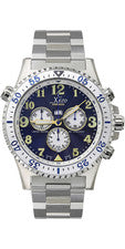 Reloj de cuarzo Xezo Air Commando D45-BUR hecho en Suiza. 200 metros WR. Fuerte Lume