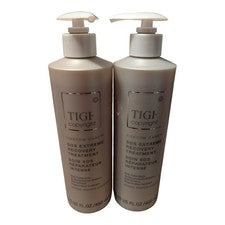 Lote de 2 TIGI Copyright Cuidado Personalizado SOS Tratamiento Recuperación Extrema 15.22oz 450ml