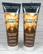 Champú vibrante color morena brillante John Frieda 8,45 oz (paquete de 2)