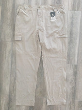 Pantalones cargo Arm My Heart estilo cortavientos caqui - para hombre talla 3XL (40 X 32)