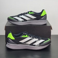 Adidas Adizero RC 4 Para hombres Talla 10.5 Zapatos Atléticos Negro Verde Tenis para Correr