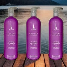 3 CHAMPÚ ALTERNA CAVIAR ANTIENVEJECIMIENTO SUAVIZANTE ANTI-FRIZZ 33.8oz TAMES CABELLO GRUESO