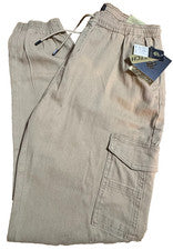 Nuevo con etiquetas Pantalones estilo jogger Rocawear Premium Bronceado Oscuro $44 para Hombres con Bolsillos Talla Medi