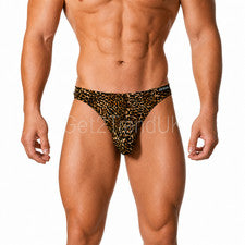 JockMail Hombres Calzoncillos Ultra Delgados Bolsa Grande Estampado Animal Ropa Interior Elastizada M-2XL