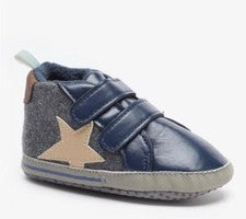 Zapatos Cochecito Estrella Bebé - Botas Recién Nacido - 0-6 Meses - Totalmente Nuevos
