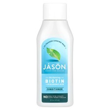 Jason Acondicionador Natural Biotina Restauradora 16 oz 454 ml Conejito Saltador,