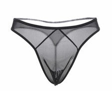 Hombres Tanga Bikini Tanga Bolsa Suave Moda Calzoncillo Sexy Bragas T Espalda Ropa Interior
