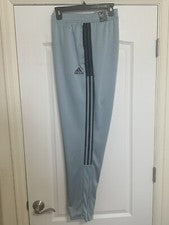 NUEVO Pantalones de fútbol para hombre Adidas Tiro AeroReady gris azul HK3115 talla 4XL