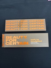 Paleta de ojos Beauty for Certain contorno suave a esculpido 0,37 OZ nueva en caja
