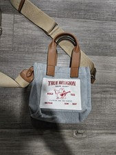 Bolso de Mano True Religion, Mini Bolso de Hombro de Viaje para Mujer con Correa Ajustable, D...