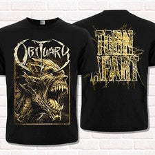 Camiseta Obituario "Torn Apart" (2023). Florida Death Metal.