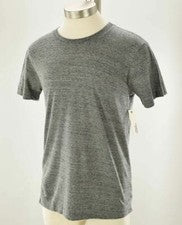Camiseta MILLS SUPPLY Carbón Brezo MOTEADO Cuello Redondo Manga Corta PEQUEÑA NUEVA CON ETIQUETAS