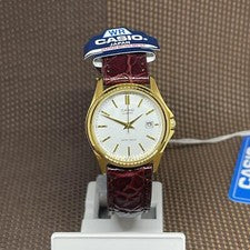 Casio LTP-1183Q-7A Enticer Series Reloj de cuarzo analógico de cuero marrón p...