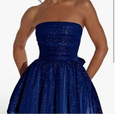 Vestidos de noche formales de encaje de moda tutú de color liso para mujer