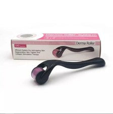 Derma Roller - 540 agujas - Rodillo de 0,3 mm para el cuidado de la piel / Rodillo de bar / Crecimiento del cabello