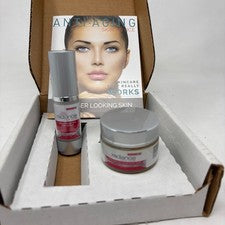 Radiance Cuidado de la Piel Conjunto Antienvejecimiento Suero para Ojos 0.5oz y Crema Facial 1oz Nuevo