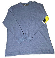 Camisa de trabajo Stanley térmica gris elástica manga larga para hombre XL NUEVA CON ETIQUETAS