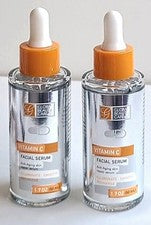Suero facial de vitamina C de Global Bea8uty Care reparación de la piel antienvejecimiento - 2 botellas