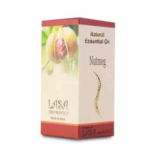 Lasa Aromatics Perfume Esencial Natural Aceite Nuez moscada Fragancia Corporal 10 ml