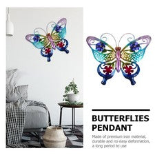 Arte de pared mariposas decoración hogar mariposas manualidades sala de estar